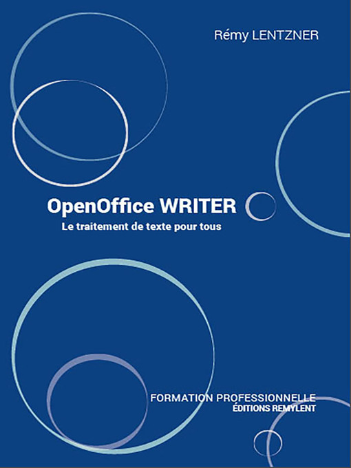 Title details for OpenOffice WRITER by Remy Lentzner - Available
